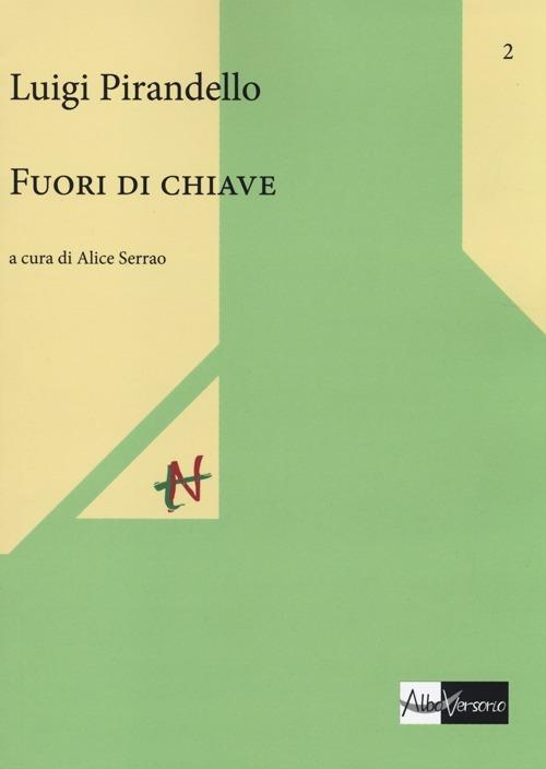 Fuori di chiave - Luigi Pirandello - copertina