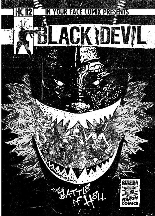 Officina Infernale's Harsh Comics. Vol. 12: Black Devil - copertina