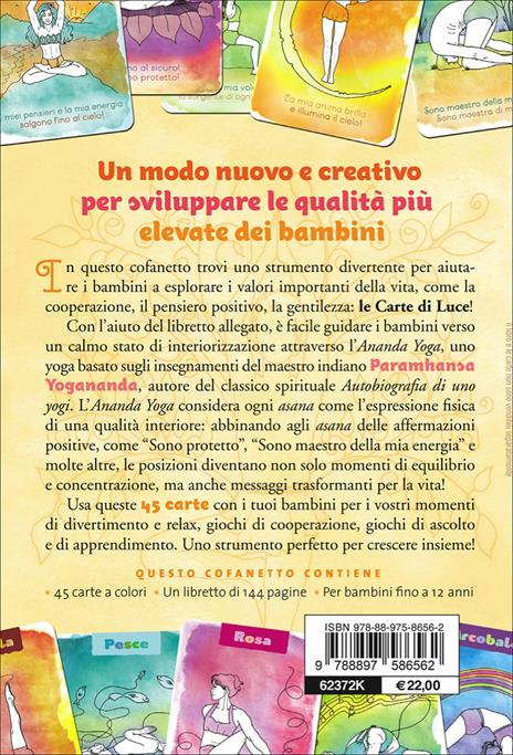 Il piccolo yogi. Yoga per bambini felici. Con 45 carte - Arathi Sabrina Giannò - 2