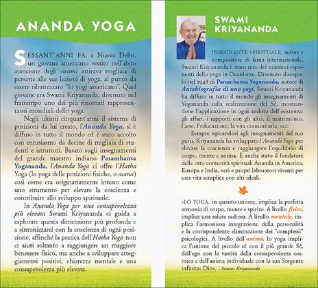 Ananda yoga. Per una consapevolezza più elevata - Kriyananda Swami - 2