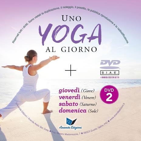 Uno yoga al giorno. 7 pratiche per 7 pianeti per ritrovare la nostra naturale armonia. Con 2 DVD video - Jayadev Jaerschky - 4