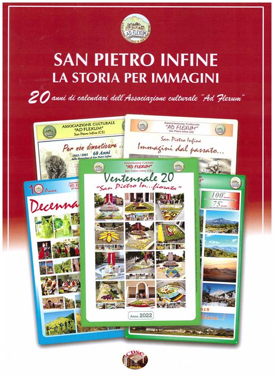 San Pietro Infine. La storia per immagini. 20 anni di calendari dell'Associazione culturale "Ad Flexum". Ediz. a colori - copertina