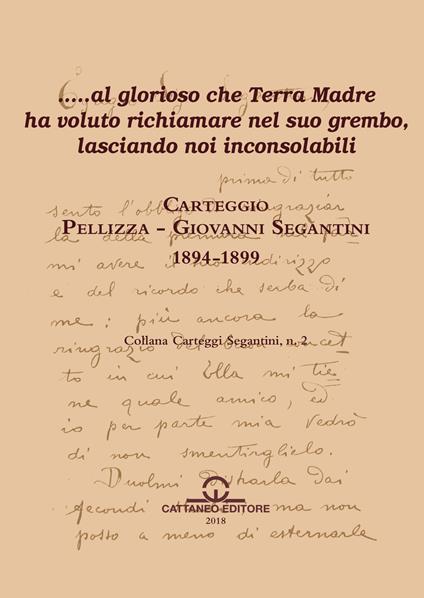 Carteggio Pellizza, Giovanni Segantini (1894-1899) - copertina