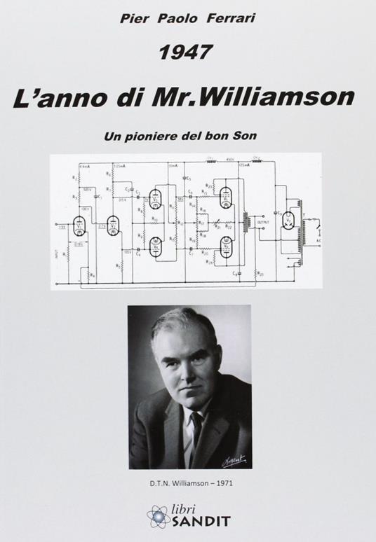 1947. L'anno di Mr. Williamson - Pier Paolo Ferrari - copertina