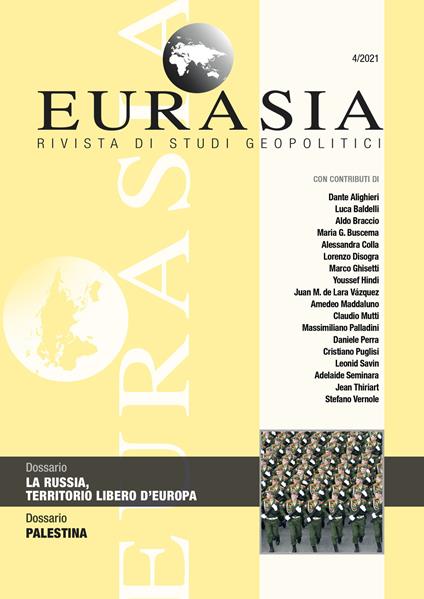 Eurasia. Rivista di studi geopolitici (2021). Vol. 4: La Russia, territorio libero d'Europa - copertina