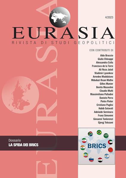 Eurasia. Rivista di studi geopolitici (2023). Vol. 4: La sfida dei Brics - copertina