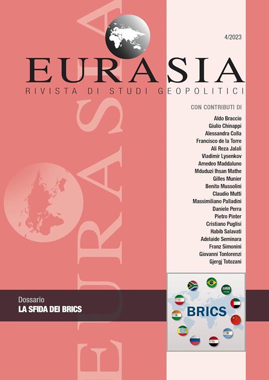 Eurasia. Rivista di studi geopolitici (2023). Vol. 4: La sfida dei Brics - copertina