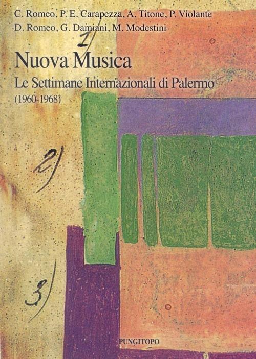 Nuova musica. Le settimane internazionali di Palermo (1960-1968) - copertina