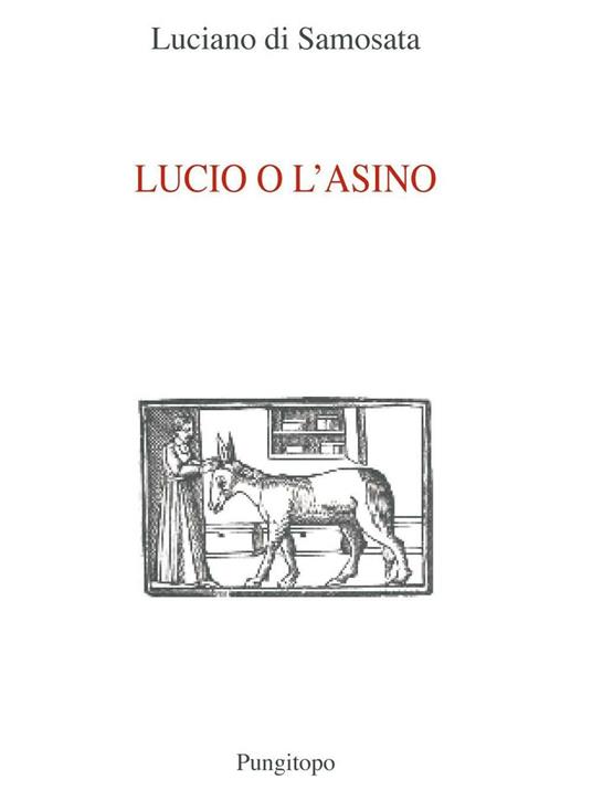Lucio e l'asino - Luciano di Samosata - copertina