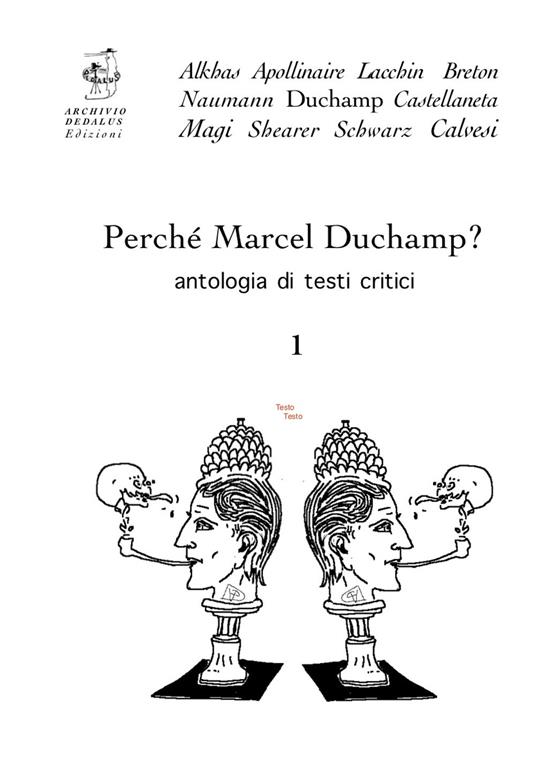 Perché Marcel Duchamp? Antologia di testi critici. Vol. 1 - copertina