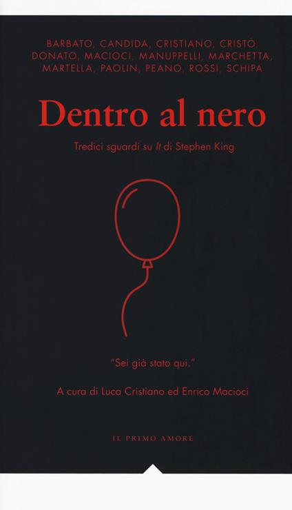 Dentro al nero. Tredici sguardi su «It» di Stephen King - copertina