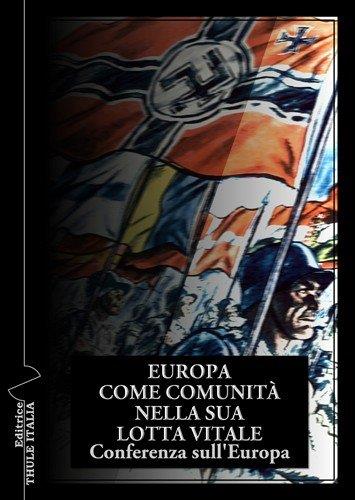 Europa come comunità nella sua lotta vitale. Conferenza sull'Europa - copertina
