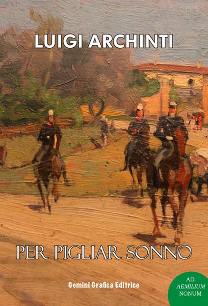 Per pigliar sonno - Luigi Archinti - copertina