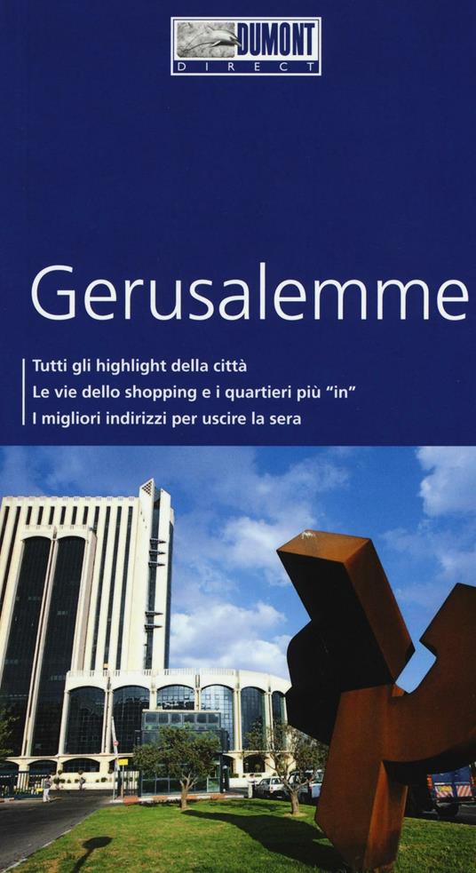 Gerusalemme. Con mappa. Con Carta geografica ripiegata - Michel Rauch - copertina