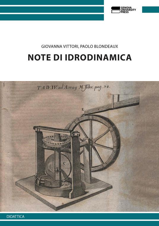 Note di idrodinamica - Giovanna Vittori,Paolo Blondeaux - copertina