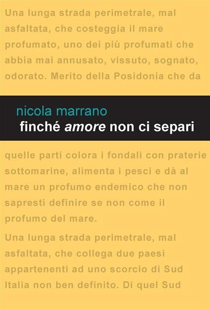 Finché amore non ci separi - Nicola Marrano - ebook