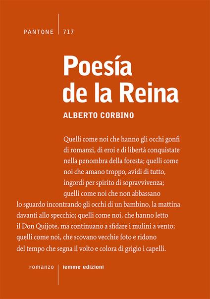 Poesìa de la reina - Alberto Corbino - copertina