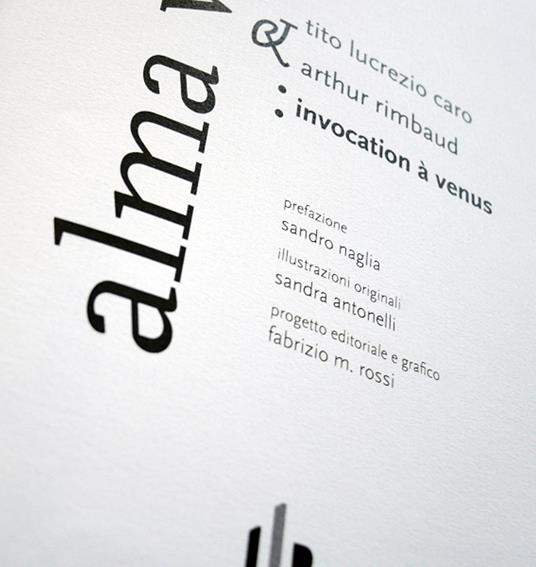 Alma Venus-Invocation à Venus - Tito Lucrezio Caro - copertina