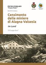 Censimento delle miniere di Alagna Valsesia