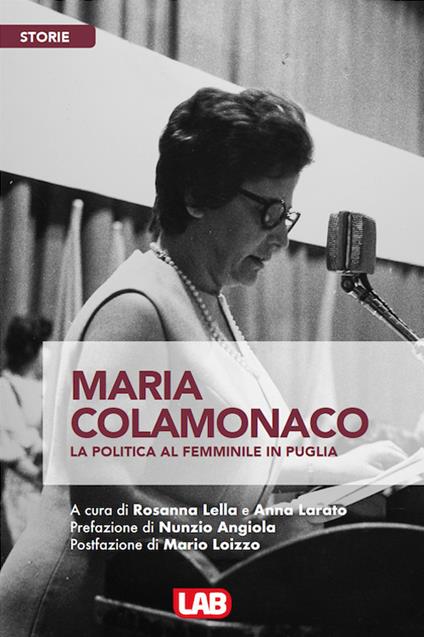 Maria Colamonaco. La politica al femminile in Puglia - copertina