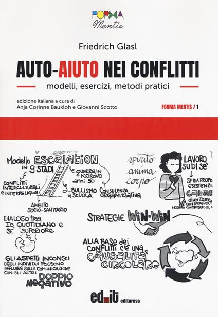 Auto-aiuto nei conflitti. Modelli, esercizi, metodi pratici - Friedrich Glasl - copertina