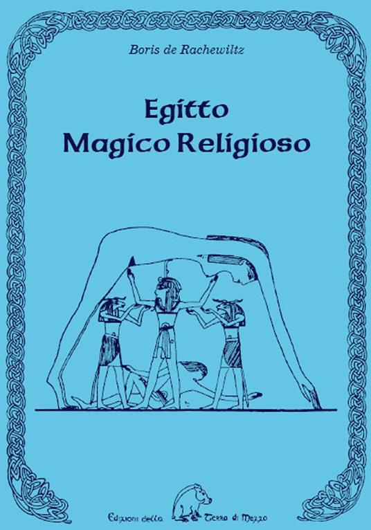 Egitto magico religioso - Boris De Rachewiltz - copertina