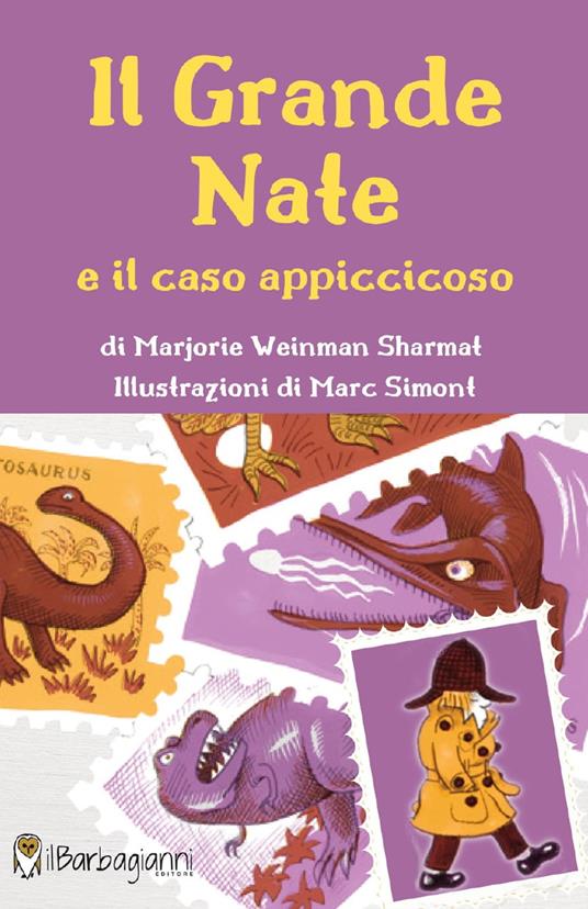 Il grande Nate e il caso appiccicoso - Marjorie Weinman Sharmat - copertina