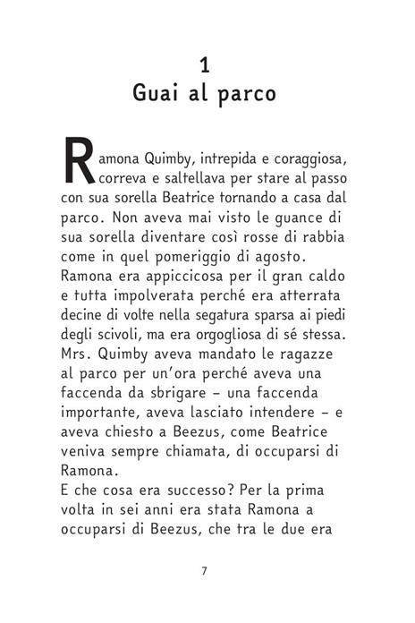 Ramona l'intrepida. Ediz. ad alta leggibilità - Beverly Cleary - 2