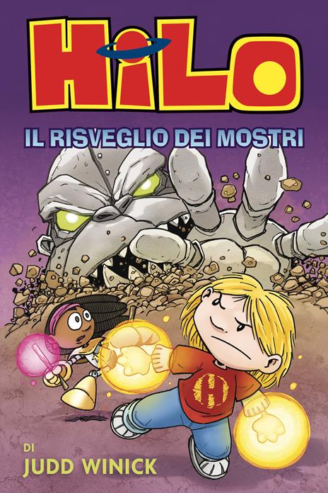 Hilo. Il risveglio dei mostri. Vol. 4 - Judd Winick - copertina