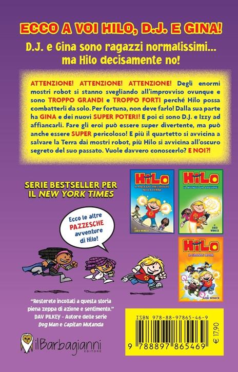 Hilo. Il risveglio dei mostri. Vol. 4 - Judd Winick - 3