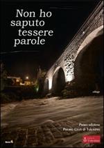 Non ho saputo tessere parole