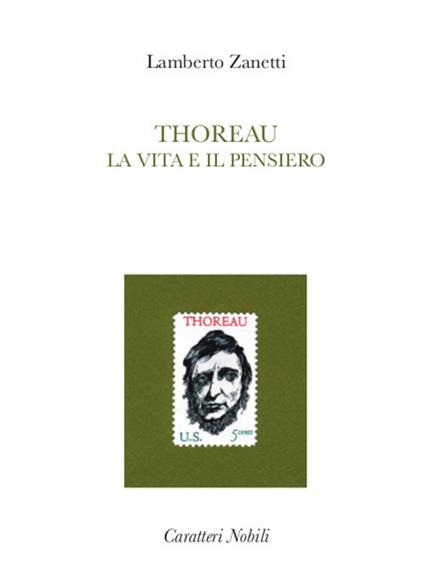 Thoreau. La vita e il pensiero - Lamberto Zanetti - copertina