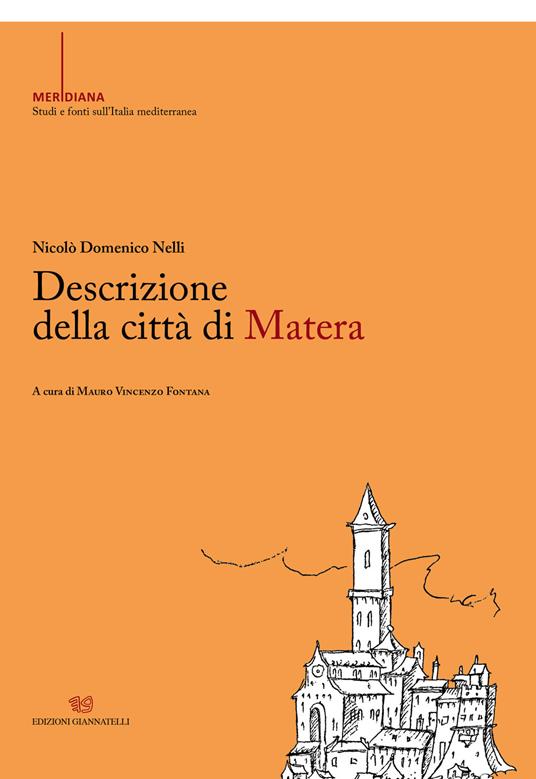 Descrizione della città di Matera - Nicolò Domenico Nelli - copertina
