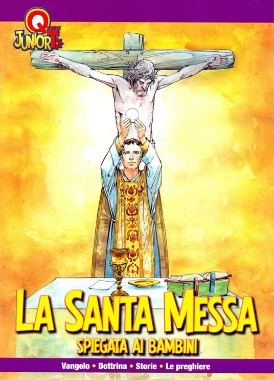 La santa messa spiegata ai bambini - copertina