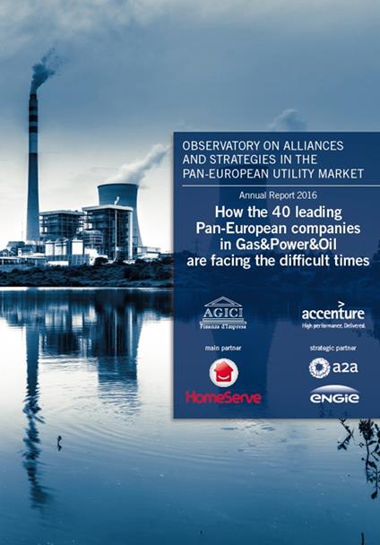 How the 40 leading Pan-European companies in gas&power&oil are facing the difficult times - copertina