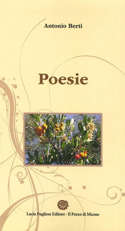 Poesie - Antonio Berti - copertina