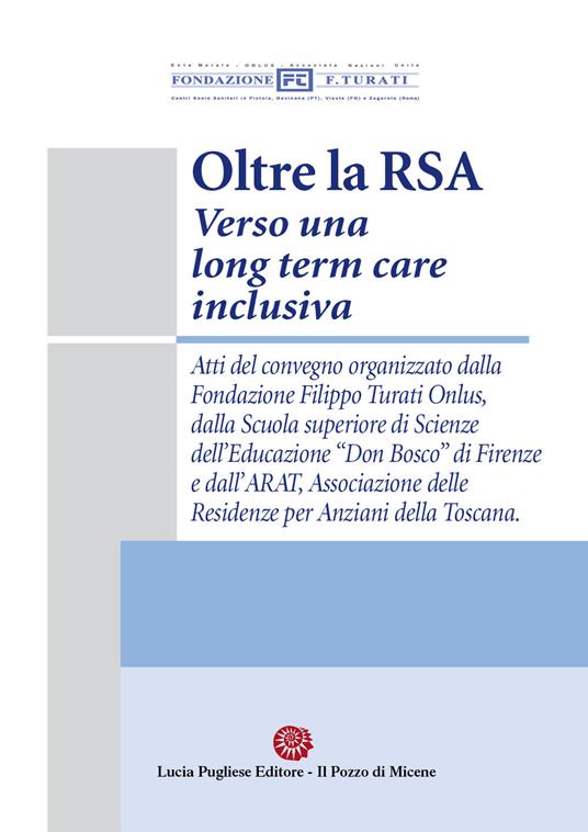 Oltre la RSA. Verso una long term care inclusiva. Atti del Convegno - copertina