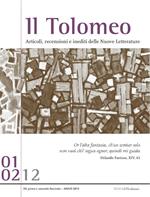 Il Tolomeo. Articoli, recensioni e inediti delle nuove letterature (2012). Ediz. italiana e inglese