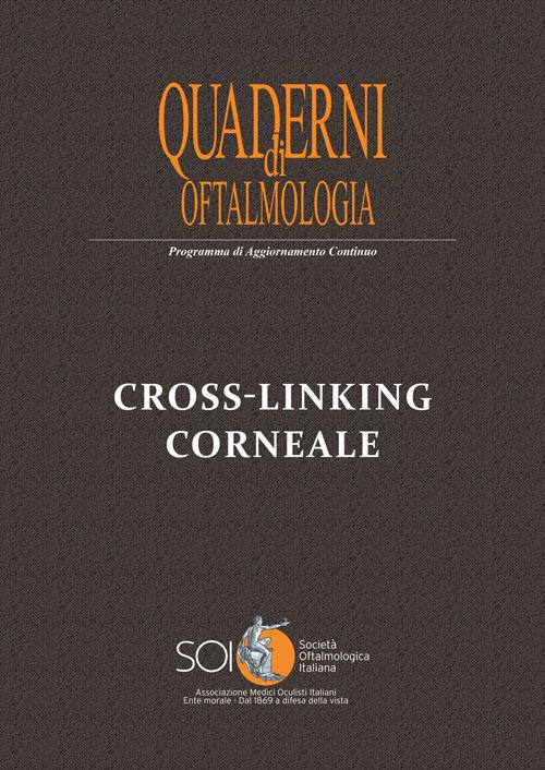 Cross-linking corneale. Quaderno di Oftalmologia SOI - copertina