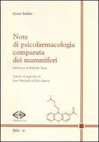 Note di psicofarmacologia comparata dei mammiferi - Gianni Tadolini - copertina