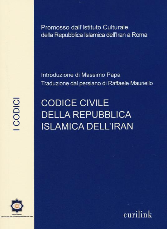 Codice civile della repubblica islamica dell'Iran - copertina