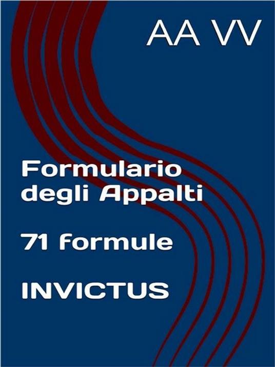 Formulario degli appalti - Anonymous - ebook