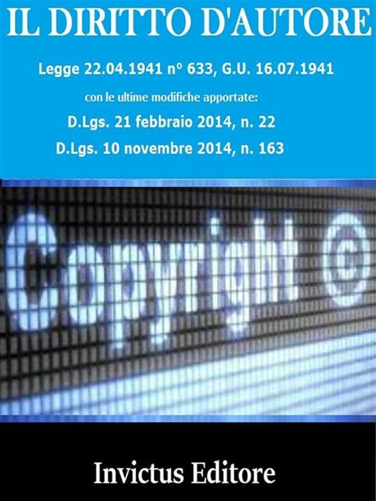 Il diritto d'autore - AA.VV. - ebook