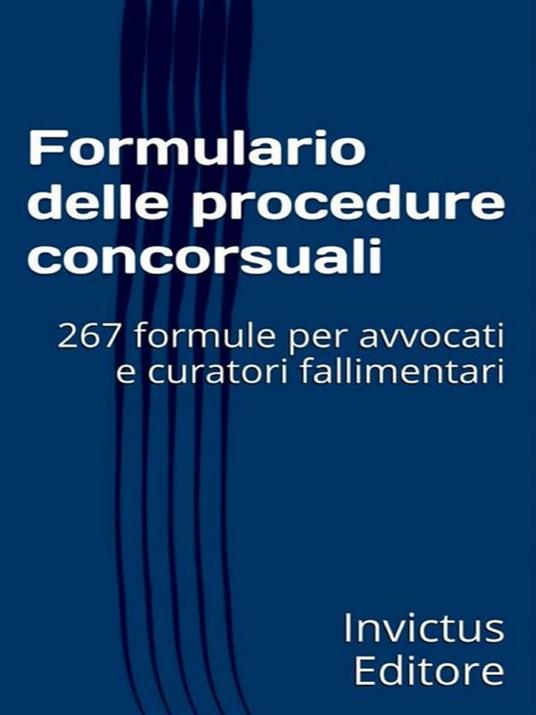 Formulario delle procedure concorsuali - V.V.A.A. - ebook