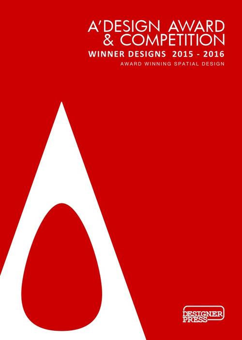 A' Design award & competition. Winner designs 2015-2016. Award winning spatial design - Onur Mustak Cobanli - copertina