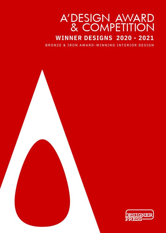 A' Design Award & Competition. Winner designs 2020-2021. Bronze & iron award-winning interior design. Ediz. illustrata - Onur Mustak Cobanli - copertina