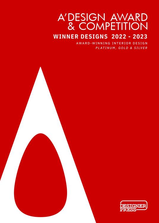 A' Design Award & Competition. Winner designs 2022-2023. Platinum, gold & silver award-winning interior design. Ediz. illustrata - Onur Mustak Cobanli - copertina