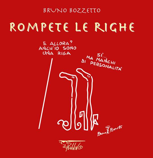 Rompete le righe - Bruno Bozzetto - copertina