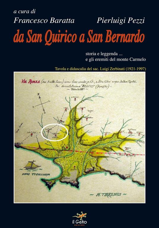 Da san Quirico a san Bernardo. Storia e leggenda... e gli eremiti del monte Carmelo - copertina