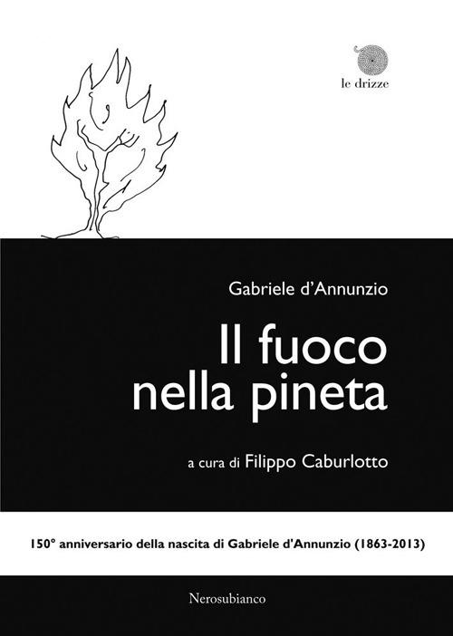 Il fuoco nella pineta - Gabriele D'Annunzio - copertina